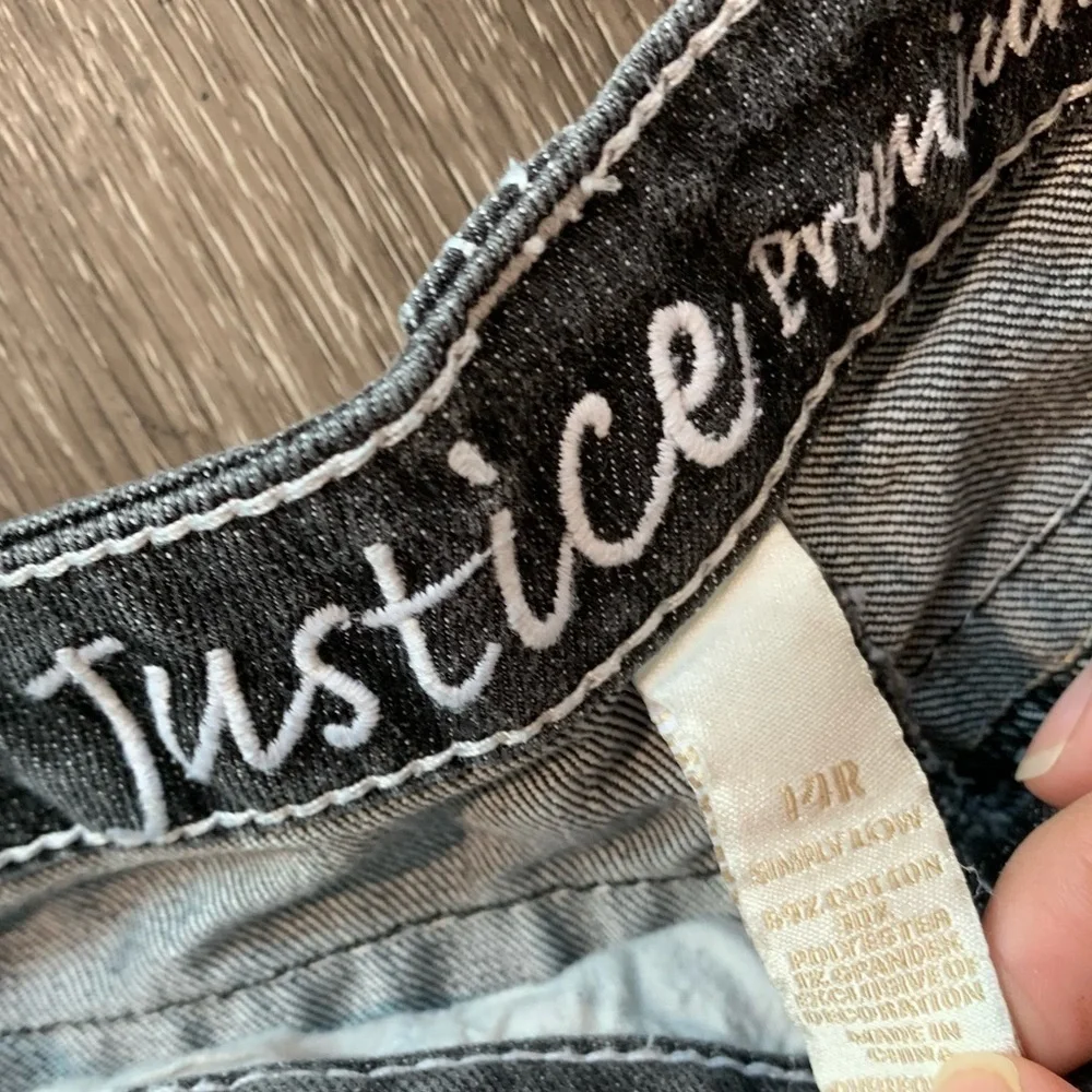 Justice Premium denim jeans. Girl size 14